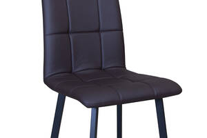 Стул Max's furniture Мичиган 01 Черный/Темно-коричневый