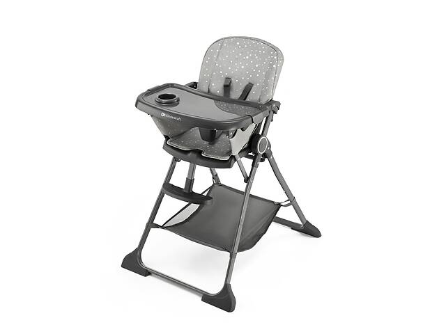 Стульчик для кормления Kinderkraft FOLDEE Grey