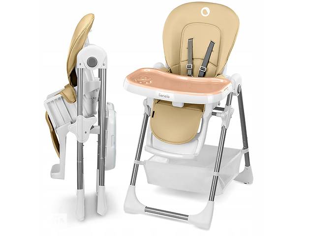 Стульчик для кормления Lionelo Linn Plus Beige