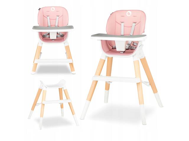 Стульчик для кормления Lionelo Mona Bubblegum