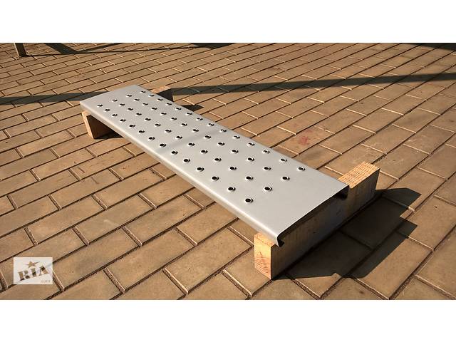 Ступень шипованная стальная 830х240 мм - Фото 1