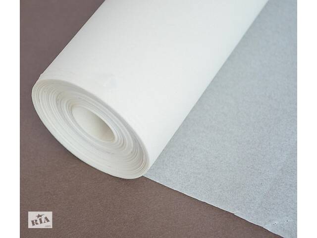 Силиконизированный бумагу для выпечки белая, рулон 390 мм (намотка 50 метров)