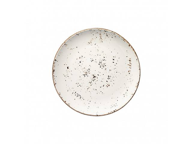Тарелка Bonna Grain 23 см Белый с ретро-декором GRABLM23CK
