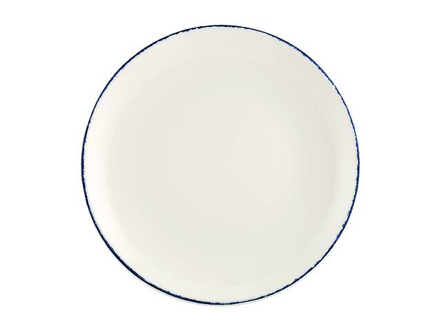 Тарелка Bonna RETRO DENIM 30 см Белый с синиси краями E101GRM30DZ