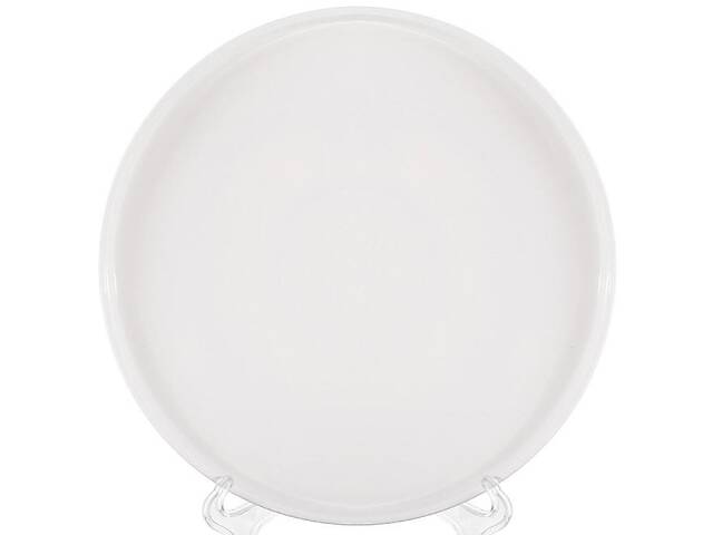 Тарелка десертная White City, набор 2 тарелки Ø20см, белый фарфор