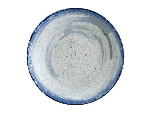 Тарелка глубокая Bonna Bloom Harena 28 см Белый/синий