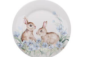 Тарелка Lefard фарфор Пасхальній кролик 25 см AL46050