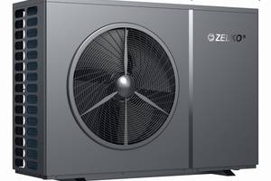 Тепловой насос воздух-вода Бытовой инверторный моноблочный ZELKO ZE12HC (12 кВт) Агрегат- Mitsubishi Купи уже