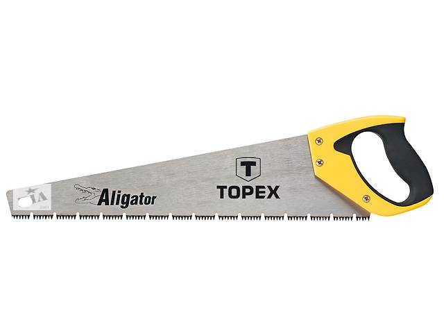 Topex 10A451 Пилка по дереву, 500 мм, Aligator, 7TPI