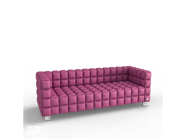 Трехместный диван KULIK SYSTEM NEXUS Антара 3 Розовый (hub_wTeJ28726)