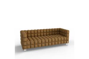 Трехместный диван KULIK SYSTEM NEXUS Ткань 3 Бронзовый (hub_XpWA65448)
