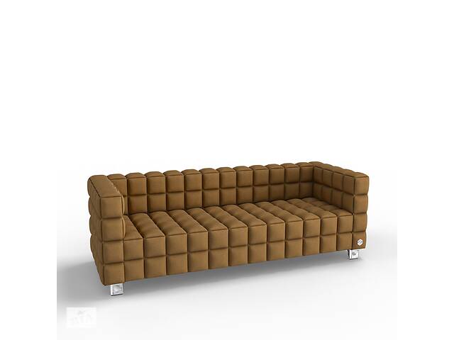 Трехместный диван KULIK SYSTEM NEXUS Ткань 3 Бронзовый (hub_XpWA65448)