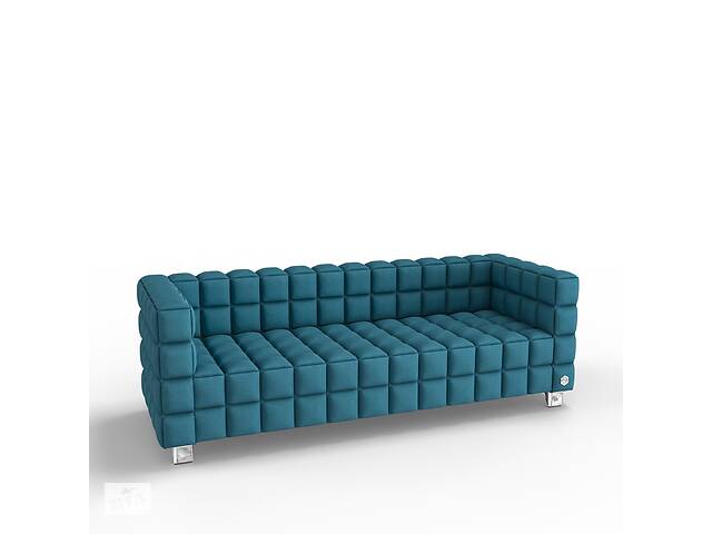 Трехместный диван KULIK SYSTEM NEXUS Ткань 3 Джинсовый (hub_Uiap92545)