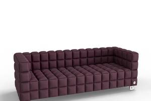 Трехместный диван KULIK SYSTEM NEXUS Ткань 3 Фиолетовый (hub_uOjh84231)