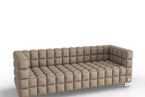 Трехместный диван KULIK SYSTEM NEXUS Ткань 3 Карамельный (hub_JUeS55258)