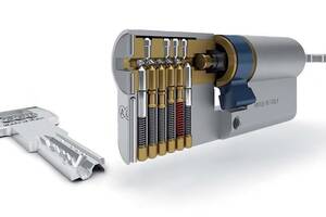Цилиндр Ключ-Ключ 100 Мм, 30Х70 Матовый Никель Agb Cа0016.25.65