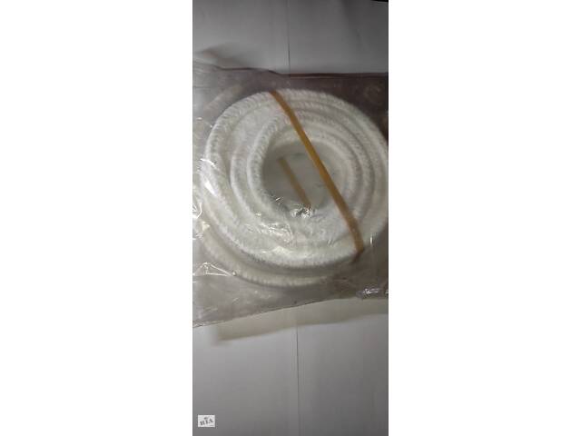 Твердотопливный котел уплотнитель дверцы котла печи асбестовый шнур керамический керамошнур стеклошнур картон ткань - Фото 1