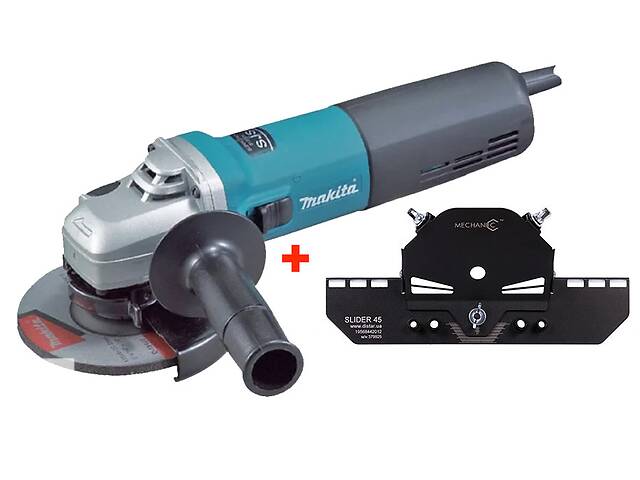 Угловая шлифовальная машина Makita 9565CVR + насадка для резки плитки (9565CVRX1)