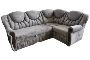 Угловой диван Ribeka Луиза 264 х 188 см Светло-серый (02H01)