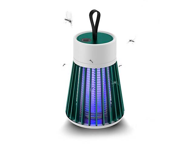 Ультрафиолетовая лампа от комаров Mosquito killer lamp электро ловушка для насекомых Зеленый (hub_t5hcla)