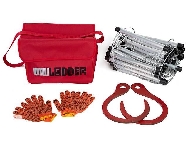 Універсальні рятувальні сходи Uniladder 5L-25 Silver (vol-478)