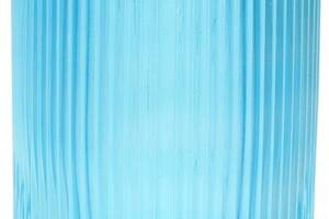 Ваза декоративная Ancient Glass 'Прозрачная Лазурь' 20х12см, ярко-голубое стекло