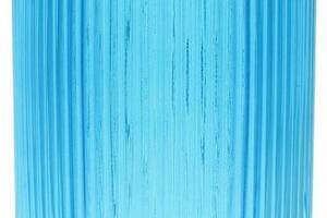 Ваза декоративная Ancient Glass 'Прозрачная Лазурь' 25х12см, ярко-голубое стекло