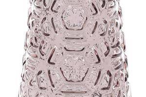 Ваза для цветов Ancient Glass настольная Ø14х35.5см, фиолетовое стекло