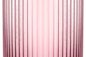 Ваза стеклянная Ariadne 'Tulip Dark Pink' Ø18x28см, темно-розовая