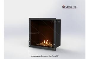 Вбудований біокамін «Очаг 600 MS-арт.010» Gloss Fire