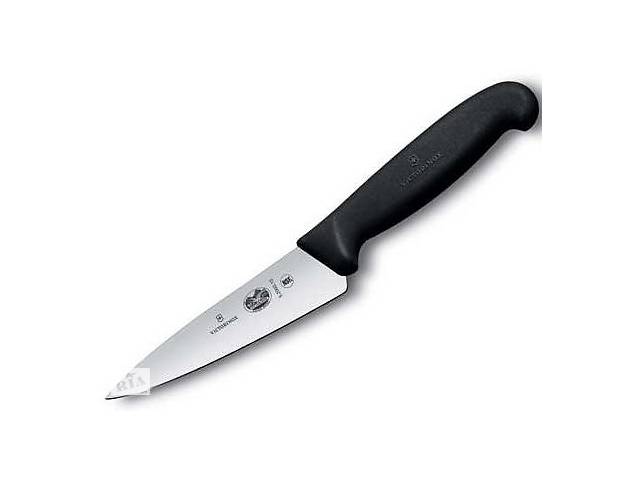 Великолепный кухонный нож для нарезки мяса Victorinox Fibrox 52003.12 черный