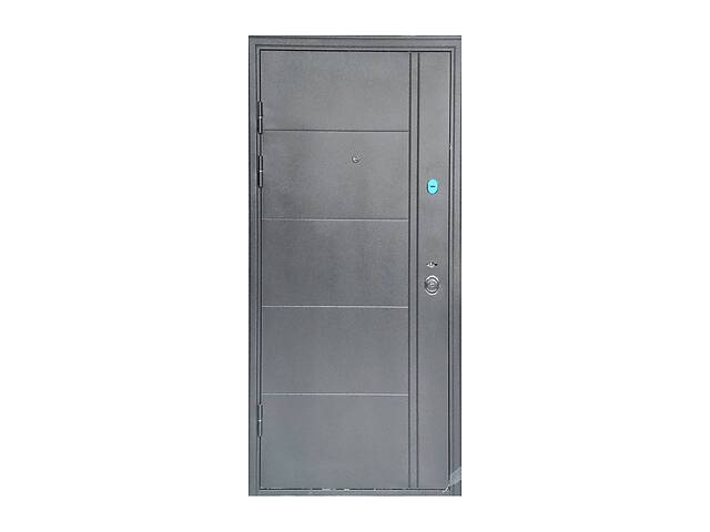 Входная дверь левая ТД Аляска-885 2050х860 мм Серый