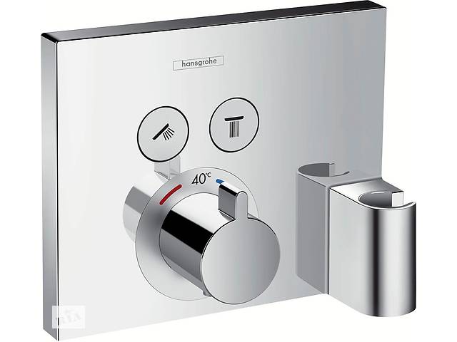 Зовнішня частина термостати для душу Hansgrohe Shower Select Сріблястий (15765000)
