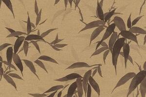 Виниловые обои на флизелиновой основе Rasch Kimono 409765 Золотой-Коричневый