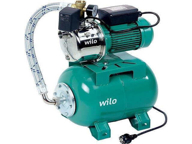 Wilo Насосная станция HWJ 301 EM, для водоснабжения, бак 20 л, 2.0 м3/час, 6 бар, 1.1 кВт
