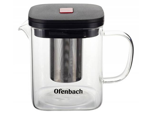 Заварочный чайник со съемным ситечком Nioddo 600мл DP218680 Ofenbach