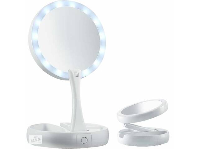 Зеркало с подсветкой для макияжа LED Ford Jin Ge Mirror ART JG-988/3158