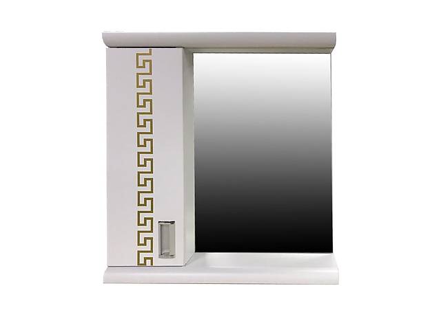 Зеркало в ванную комнату Themix-Greece Gold 60 см левый