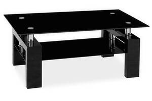 Журнальный стіл Lisa II Чорний лак 110x60x55 LISA2CLH