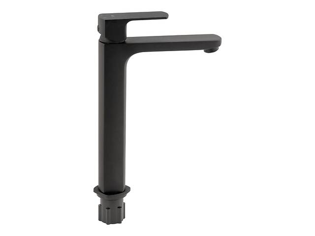 Змішувач для раковини Qtap Lipno високий QTLIPNO1023H101CB Black Matt