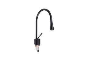 Змішувач для раковини Qtap Virgo з поворотним виливом QTVIR1066103B Black Matt