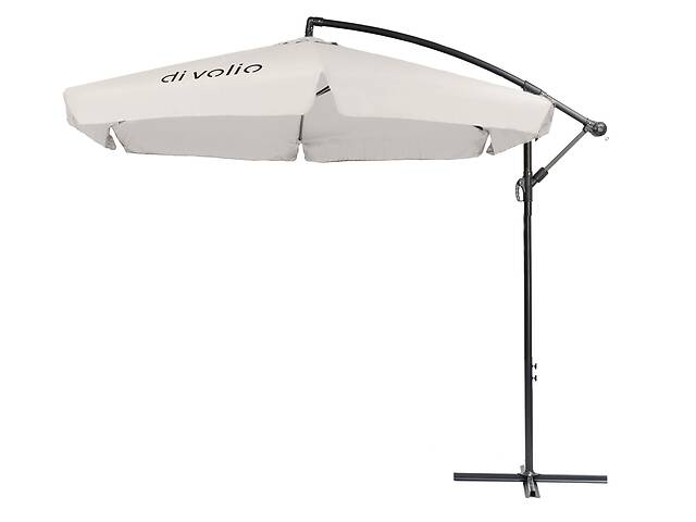 Зонт садовий EMPOLI 300см кремовий+ Основа садової парасольки