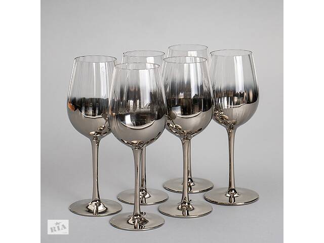 Набор бокалов для вина 'Индий' 6 шт 18434-008