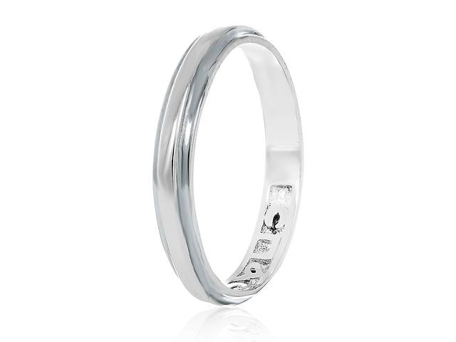 Обручальное кольцо серебряное Silvex 925 К2/402 - 19,5