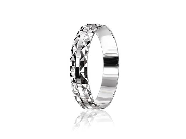 Обручальное кольцо серебряное Silvex 925 К2/534 - 17,5