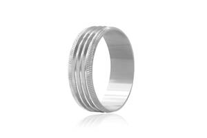 Обручальное кольцо серебряное Silvex 925 К2/813 - 16,5