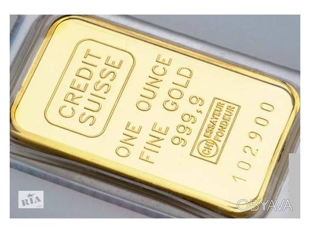 Продадим золото 999,9 пробы в слитках от 100 грамм
