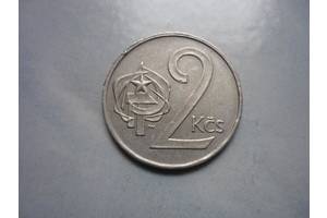 2 крони 1972 Чехословаччина.