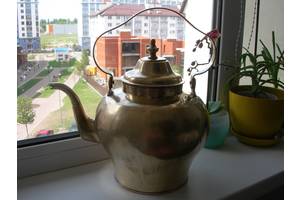 Чайник, бронза, P.A. Heimbang, 4л, Германия, RRR