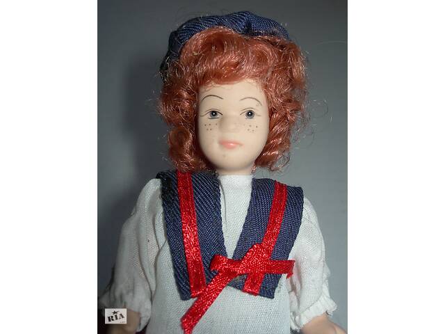 Фарфоровая кукла, с конопушками, Германия, оригинал